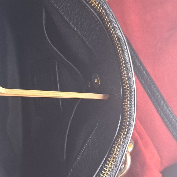 🎁 NEW Coach Etta Black Leather Shoulder/Crossbody Excellent Condition - Picture 14 of 16